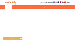 Desktop Screenshot of maroc-seo.com